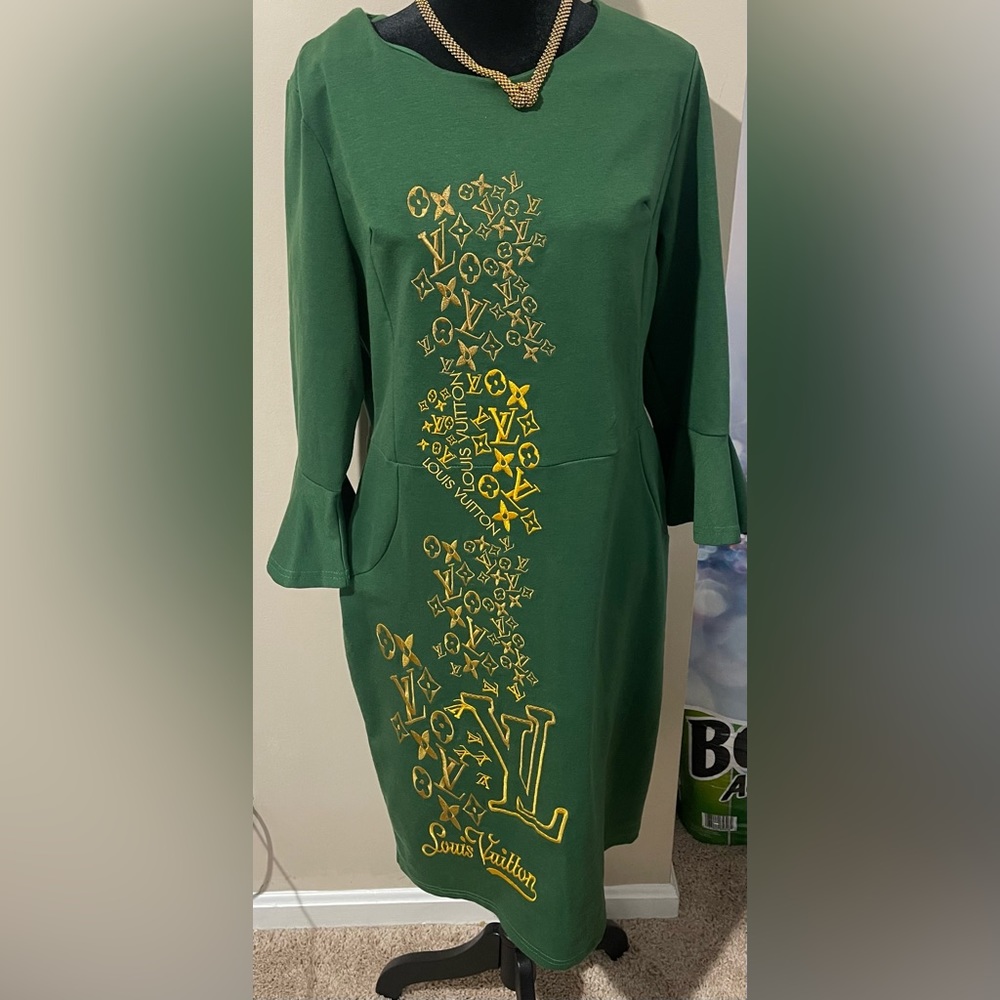 Upcycle LV Dress